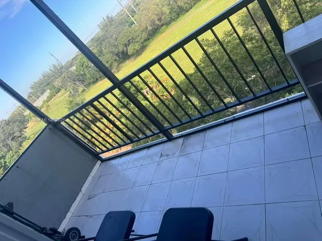 a view of an outdoor space and a lake view