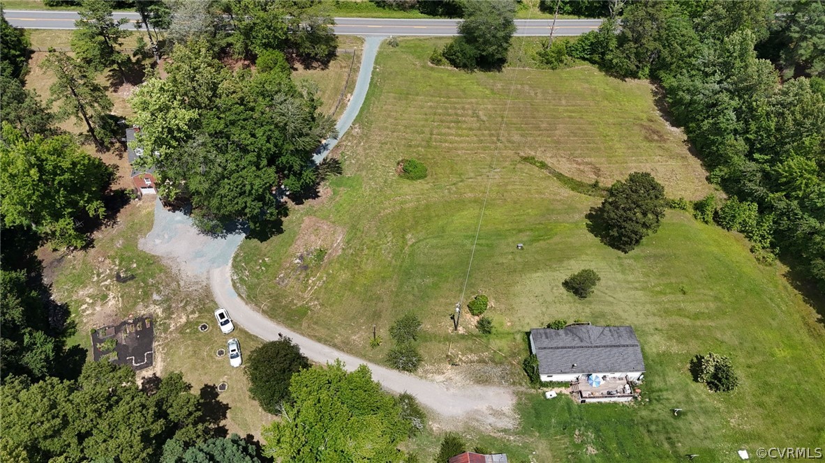 5735 Broad St Road Kents Store, VA 23084 - Photo 44 of 49 an aerial view of residential house with outdoor space