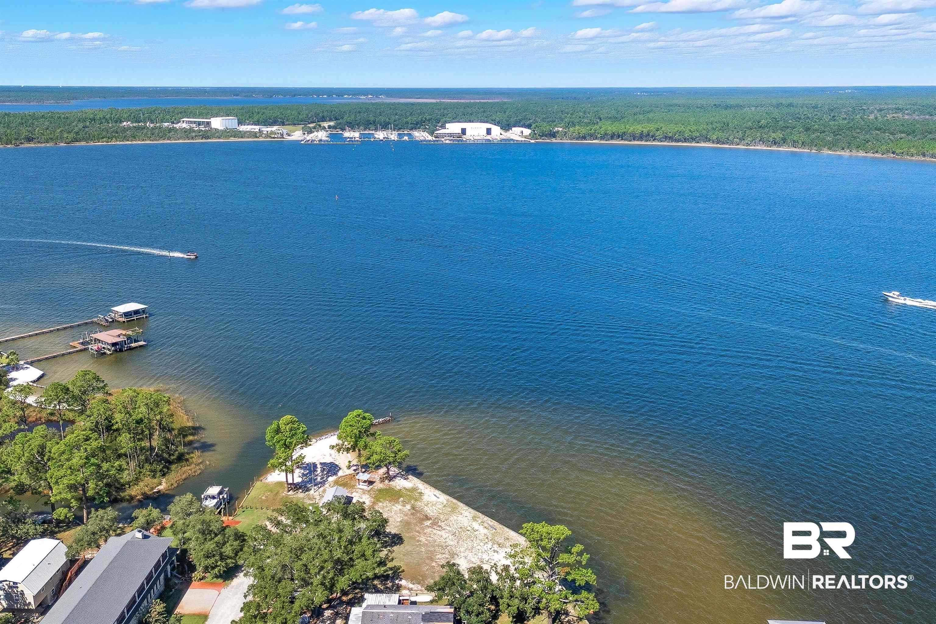 5310 Pine Road Orange Beach, AL 36561 - Photo 17 of 46 Bird's eye view of a nearby body of water