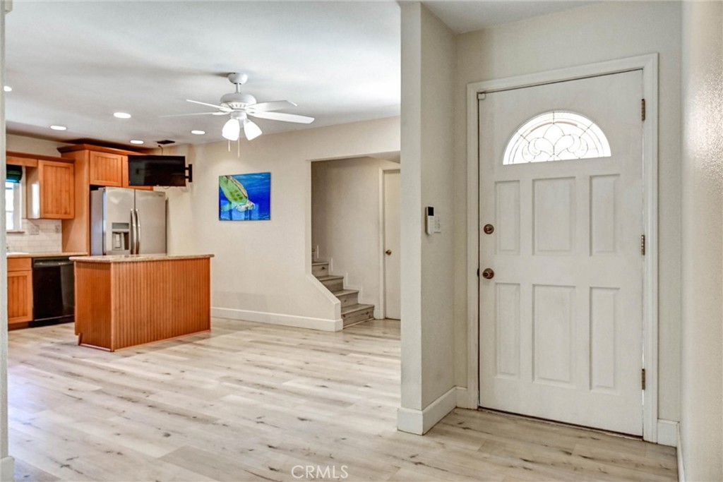 17111 Santa Rita Street Fountain Valley, CA 92708 - Photo 4 of 28 Front Door, Dining Area, Kitchen