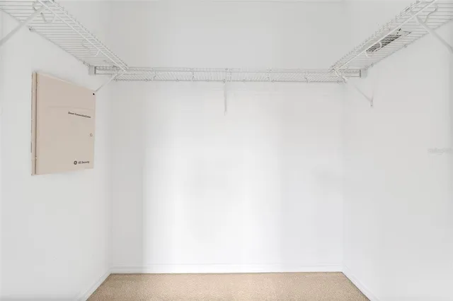 a view of a room with shelf