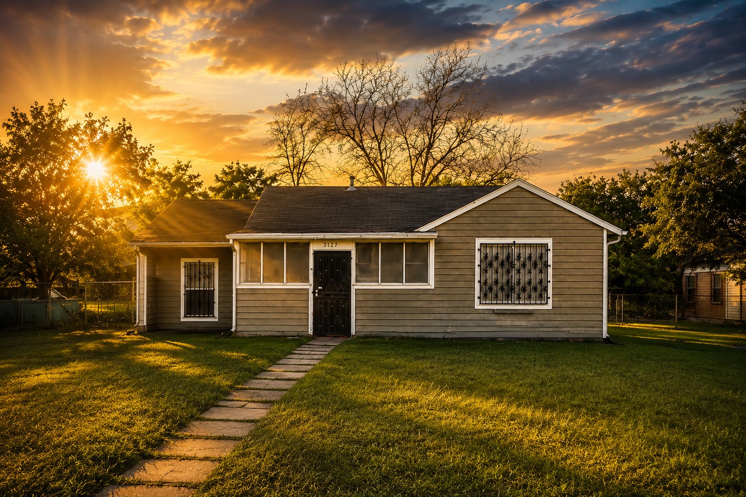 3727 Yosemite Street Houston, TX 77021 - Photo 1 of 15 a front view of a house with a yard