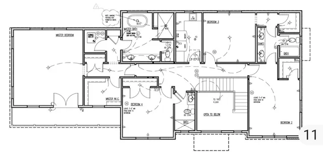 a picture of a bathroom with a shower