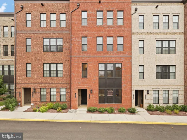 a front view of a building