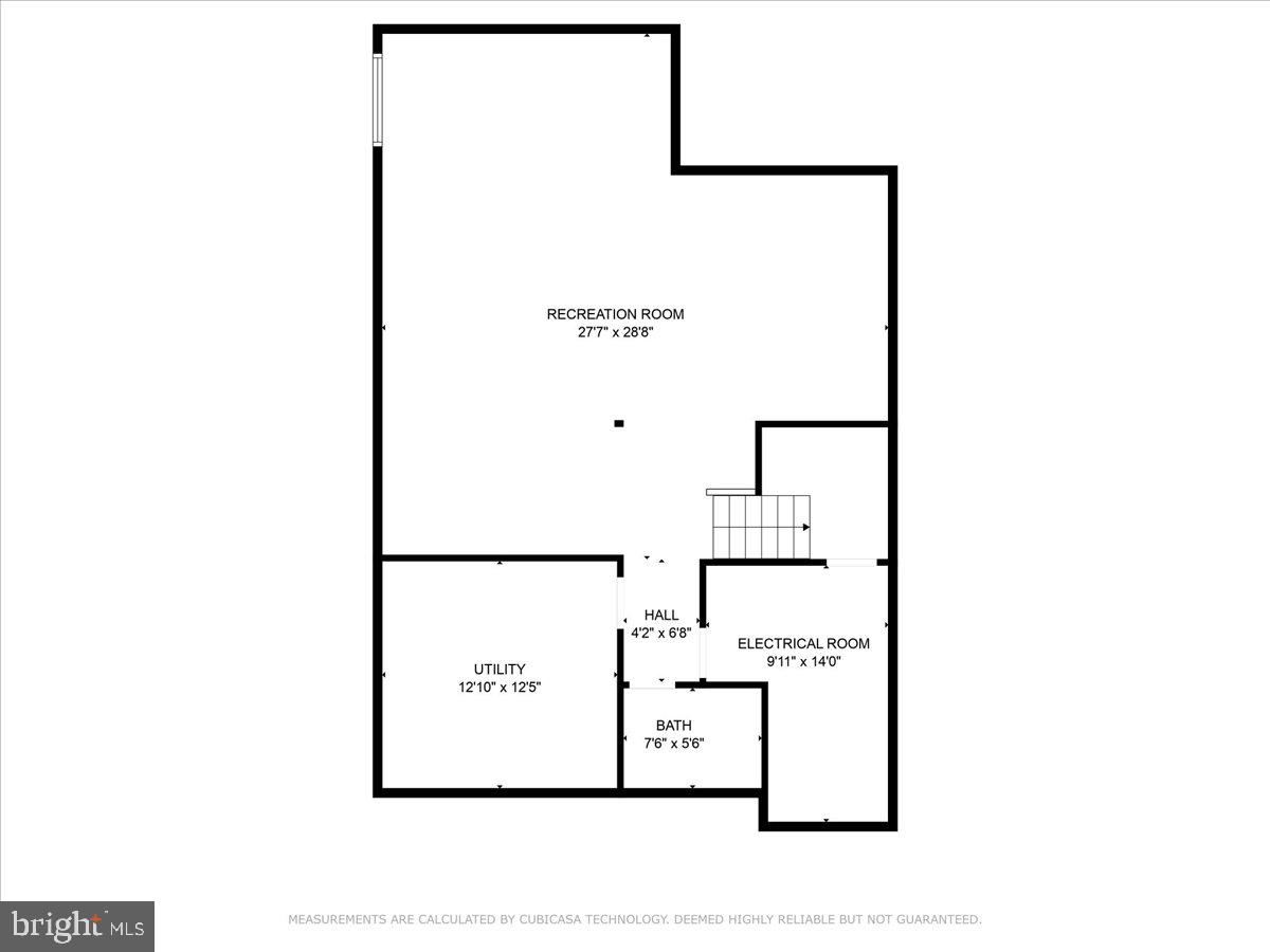 6701 Mt Phillip Road Frederick, MD 21703 - Photo 50 of 51 Basement level Floor Plan