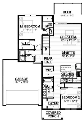 N162-w21885 Poppy Road Jackson, WI 53037 - Photo 10 of 10 Floor Plan