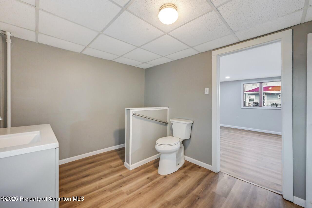 201 Jackson Street Olyphant, PA 18447 - Photo 31 of 70 a bathroom with a toilet and a sink