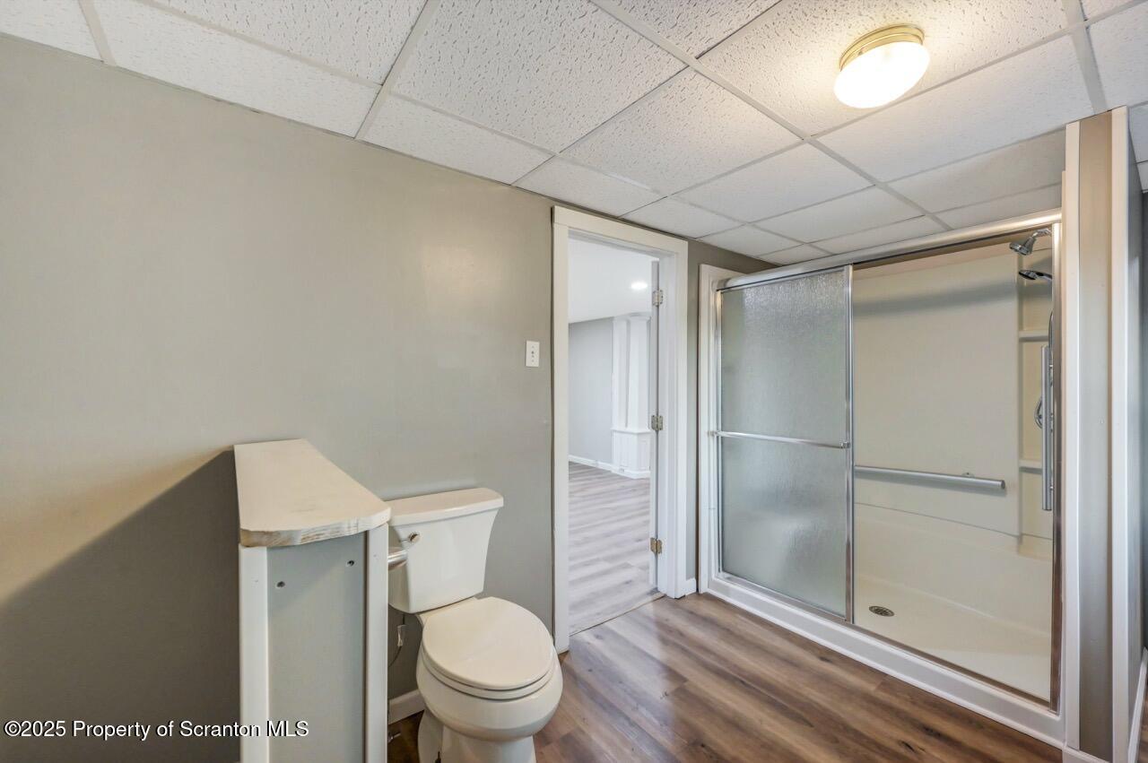 201 Jackson Street Olyphant, PA 18447 - Photo 32 of 70 a bathroom with a toilet and a shower