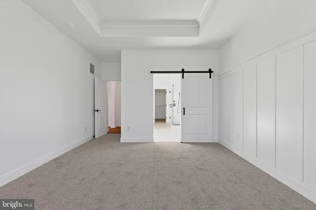 a view of empty room