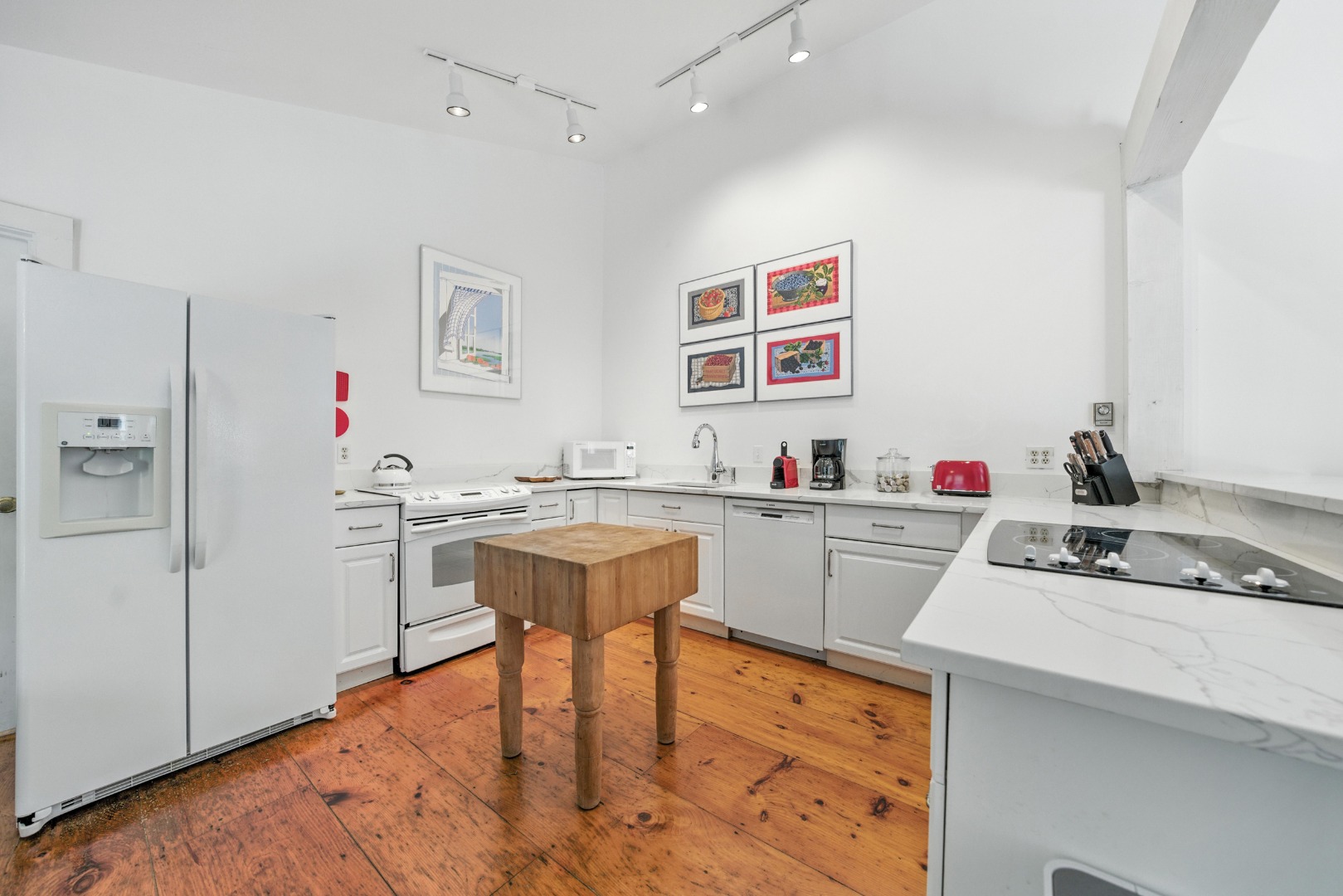10 Meadow View Drive Nantucket, MA 02554 - Photo 15 of 48 a kitchen with a sink cabinets and wooden floor