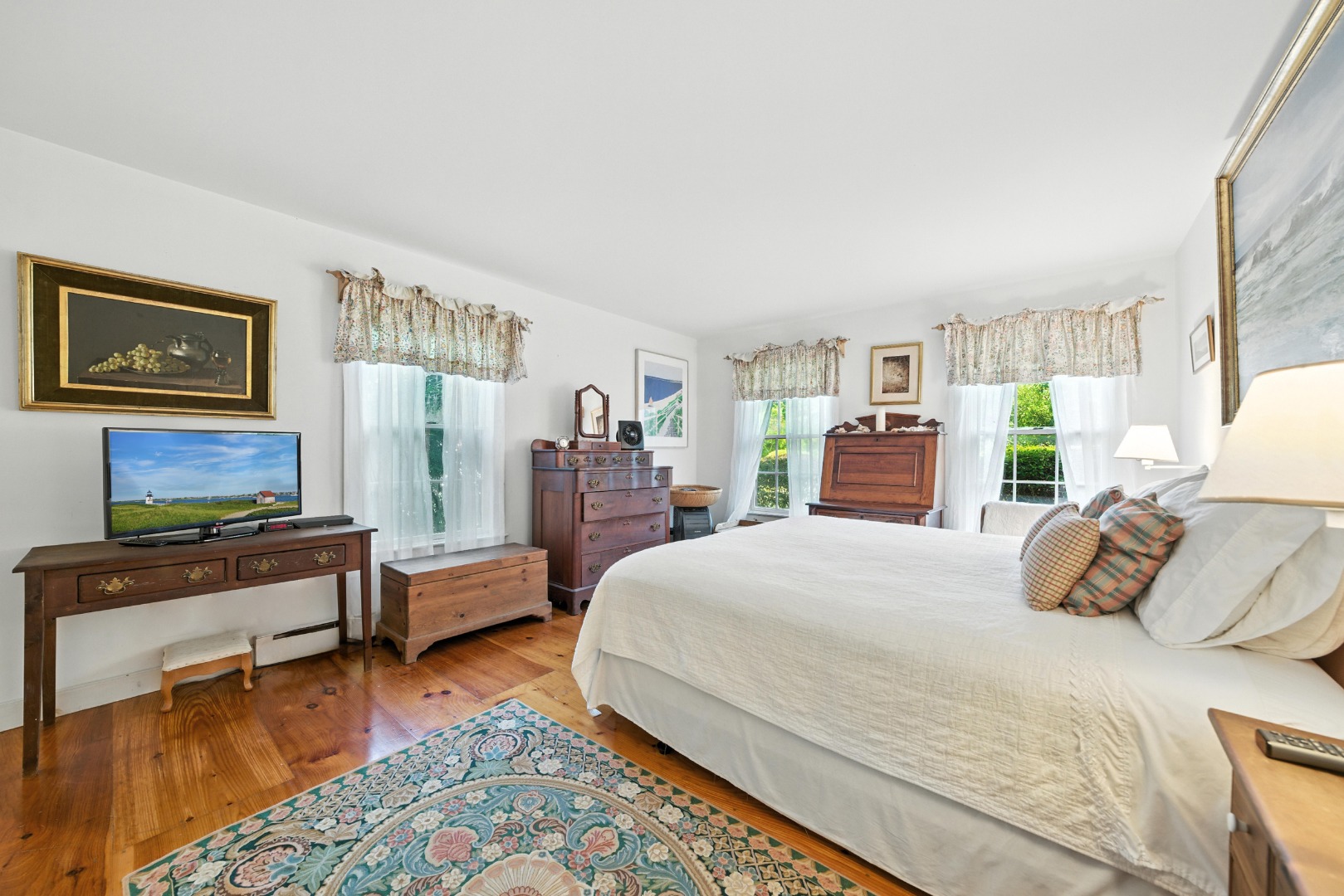 10 Meadow View Drive Nantucket, MA 02554 - Photo 22 of 48 a bedroom with a bed and furniture with window