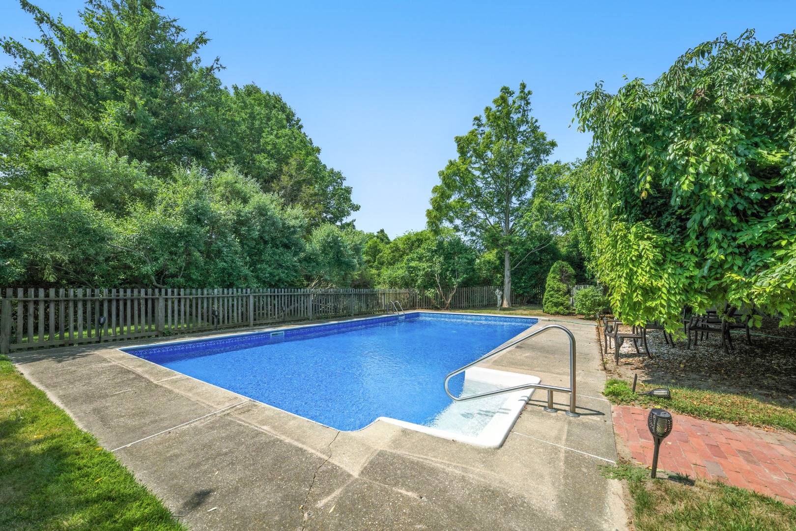10 Meadow View Drive Nantucket, MA 02554 - Photo 45 of 48 a view of a swimming pool with a yard