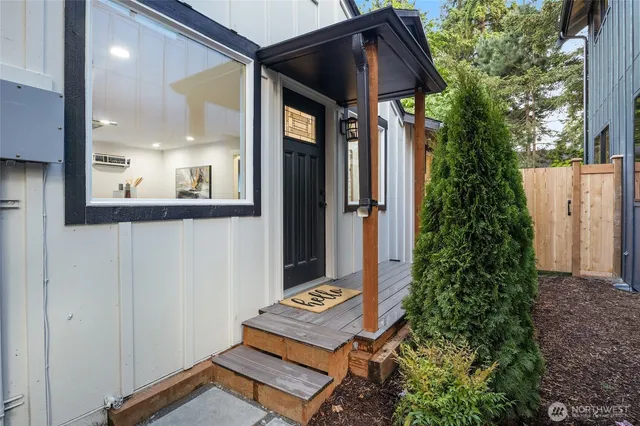an outdoor space with porch