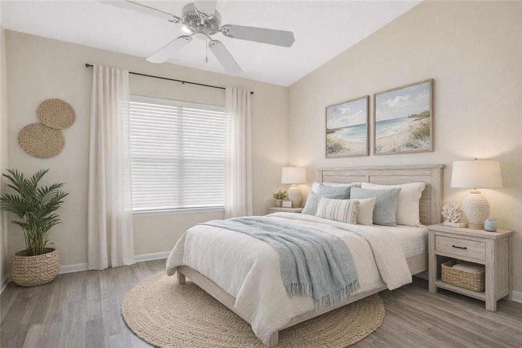 508 Fallbrook Drive Venice, FL 34292 - Photo 15 of 20 a bedroom with a large bed and a window