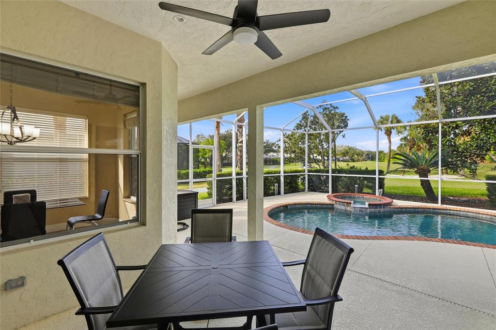 508 Fallbrook Drive Venice, FL 34292 - Photo 16 of 20 a view of a dining room with furniture window and outside view