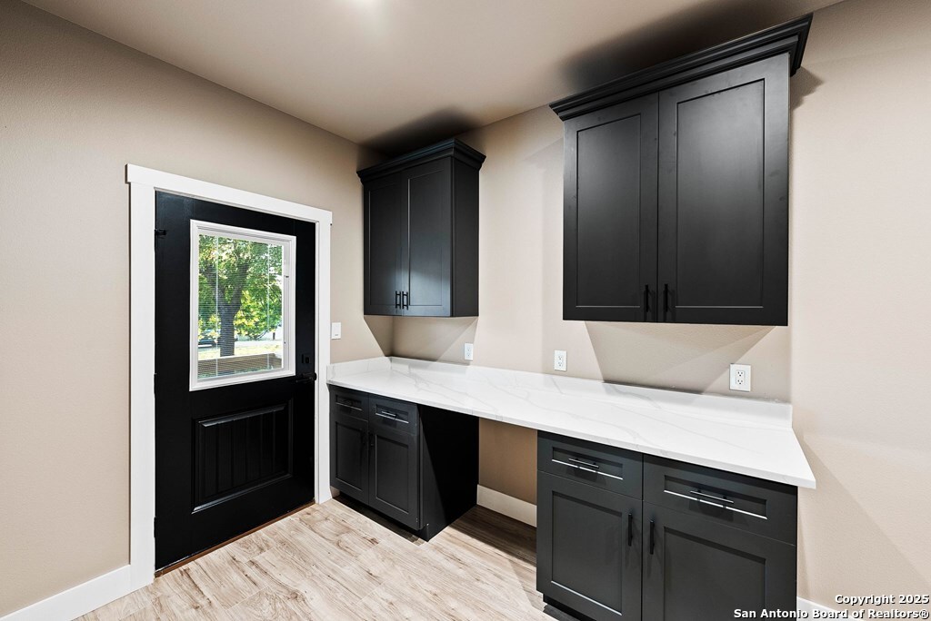 502 Sumack Kerrville, TX 78028 - Photo 32 of 58 a bathroom with a sink and a mirror
