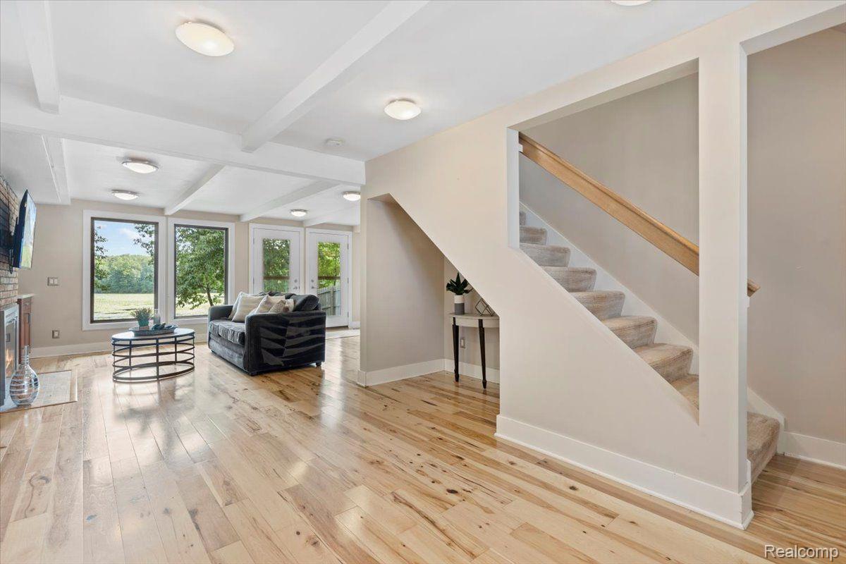 17410 Waterloo Road Chelsea, MI 48118 - Photo 8 of 47 Beautiful engineered hardwood flooring