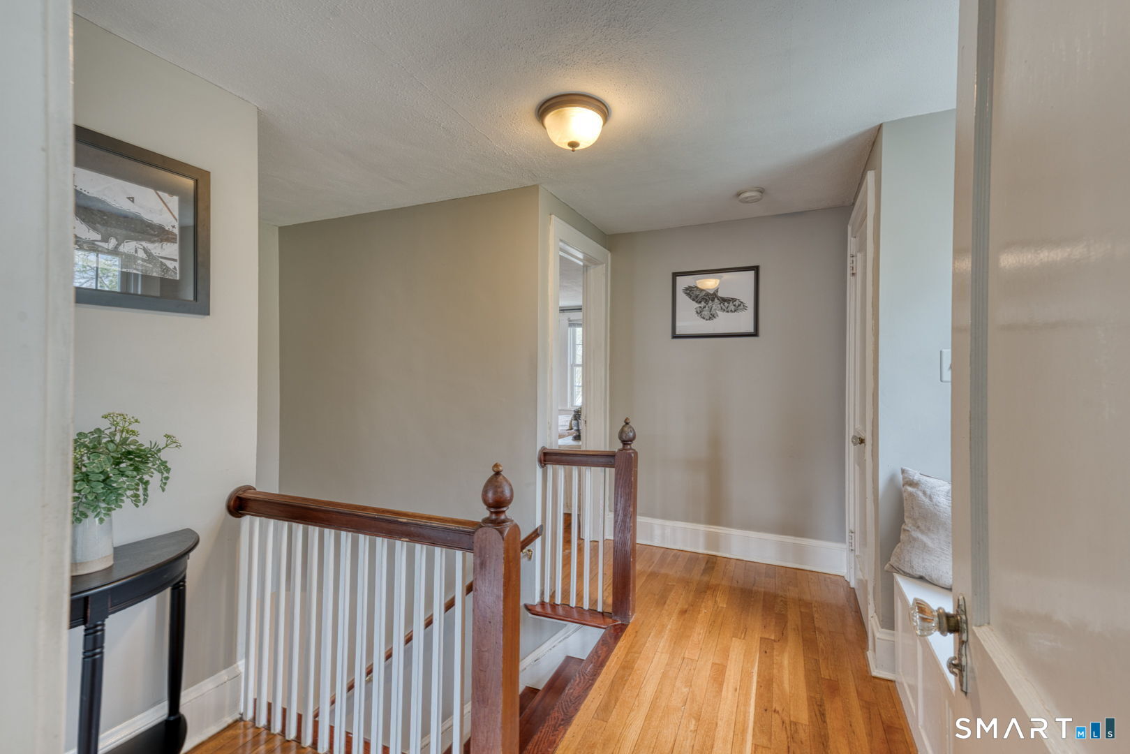 112 Fitzgerald Boulevard Coventry, CT 06238 - Photo 15 of 25 a view of hallway with wooden floor
