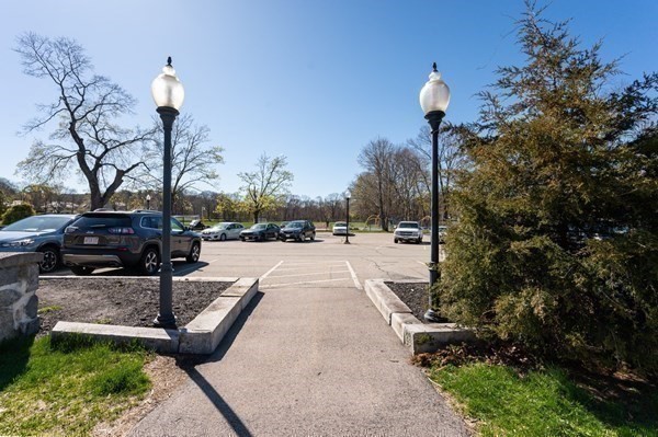 16 Balmoral Street, Unit 410 Andover, MA 01810 - Photo 27 of 34 a view of a park with plants and a bench