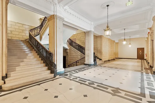 a view of a hallway