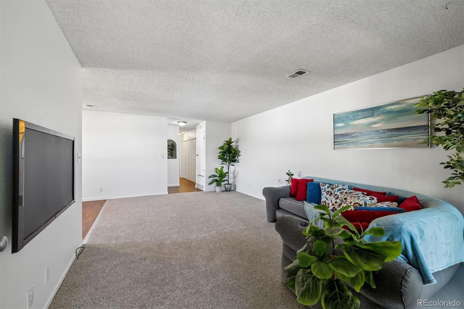 9768 Lane Street Thornton, CO 80260 - Photo 4 of 18 a living room with furniture and a potted plant