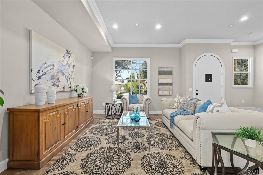 1015 Holly Avenue, Unit B Arcadia, CA 91007 - Photo 13 of 39 a living room with furniture fireplace and a window
