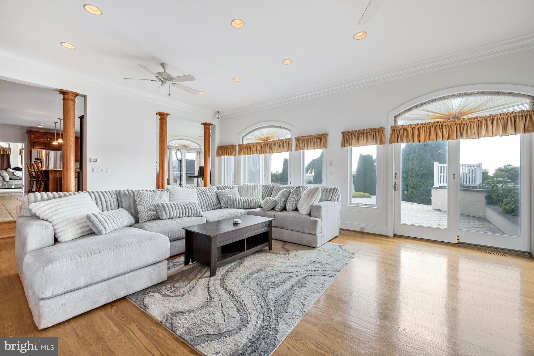 230 Point Airy Road Pilesgrove, NJ 08098 - Photo 15 of 78 a living room with furniture and a large window