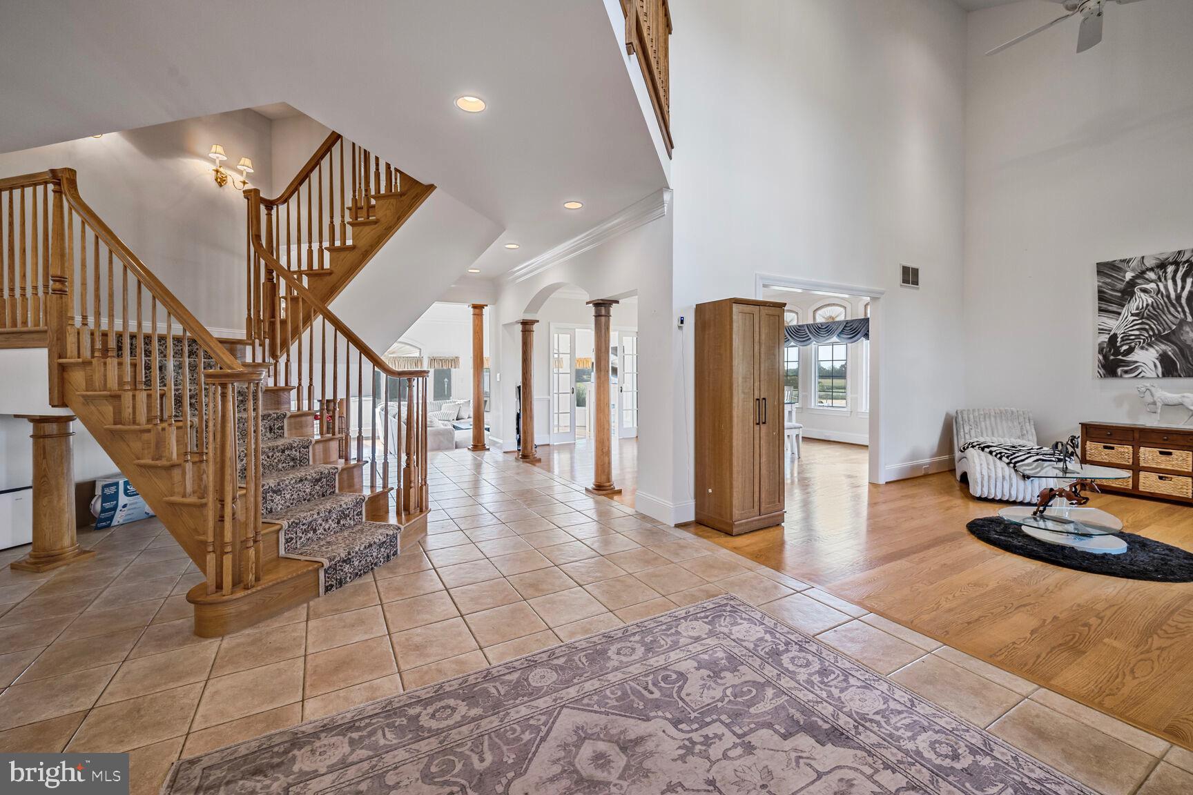 230 Point Airy Road Pilesgrove, NJ 08098 - Photo 20 of 78 a view of a hallway with wooden floor and furniture