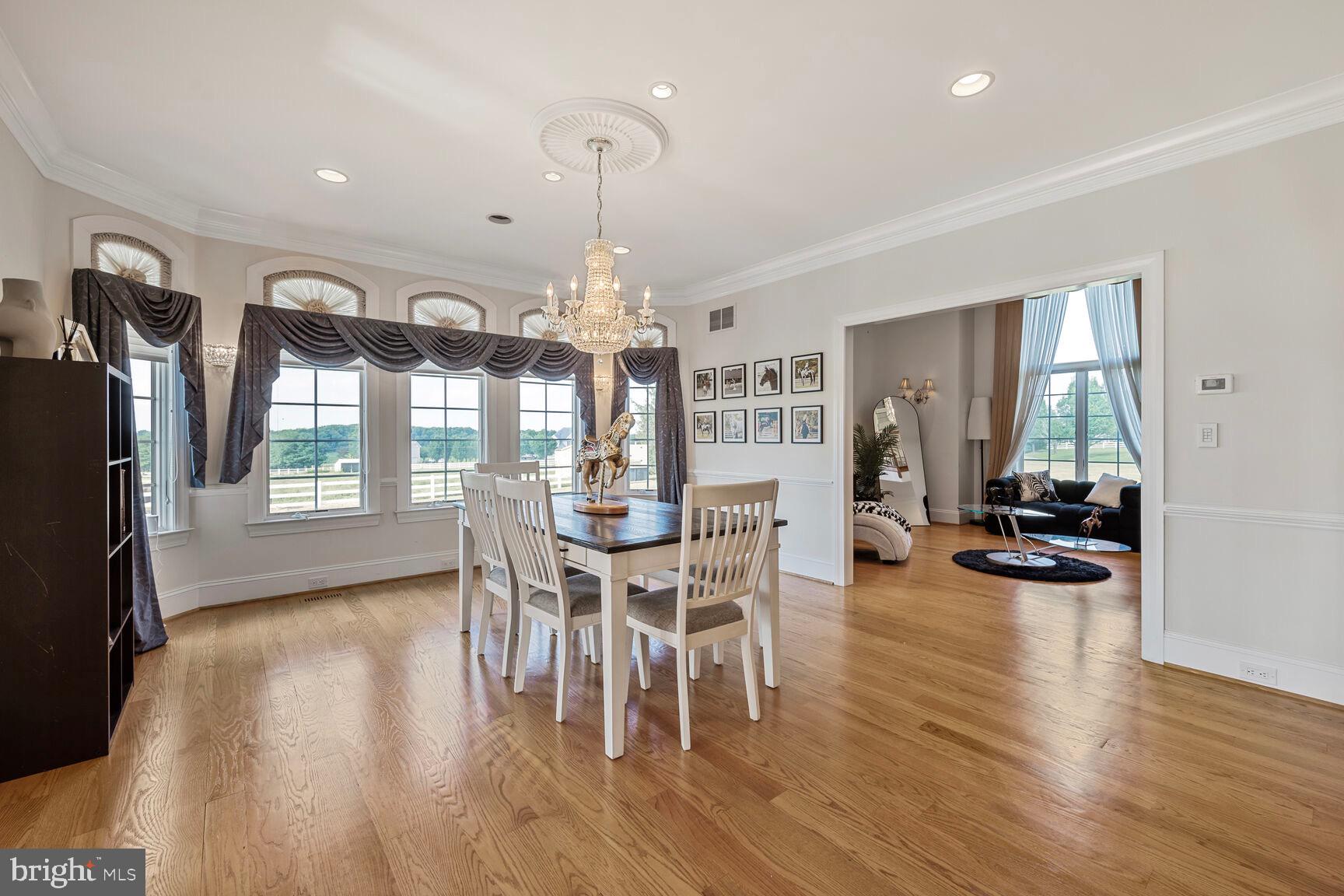 230 Point Airy Road Pilesgrove, NJ 08098 - Photo 23 of 78 a view of a dining room with furniture and wooden floor