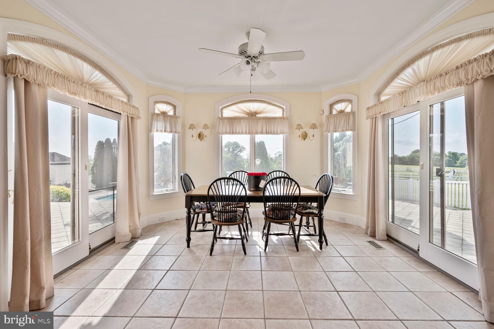 230 Point Airy Road Pilesgrove, NJ 08098 - Photo 28 of 78 a view of a a dining room with furniture window and outside view
