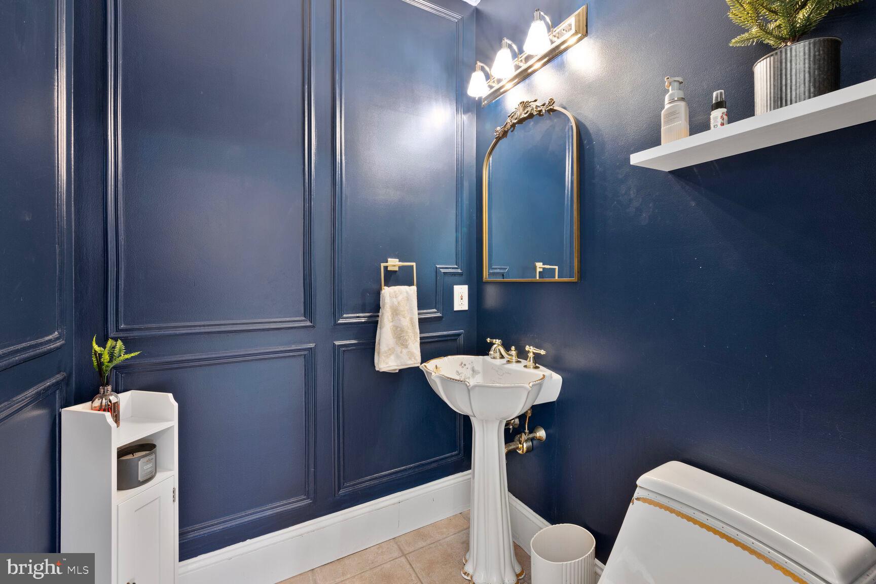230 Point Airy Road Pilesgrove, NJ 08098 - Photo 55 of 78 a bathroom with a toilet sink and mirror