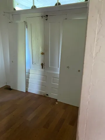 a view of a small space