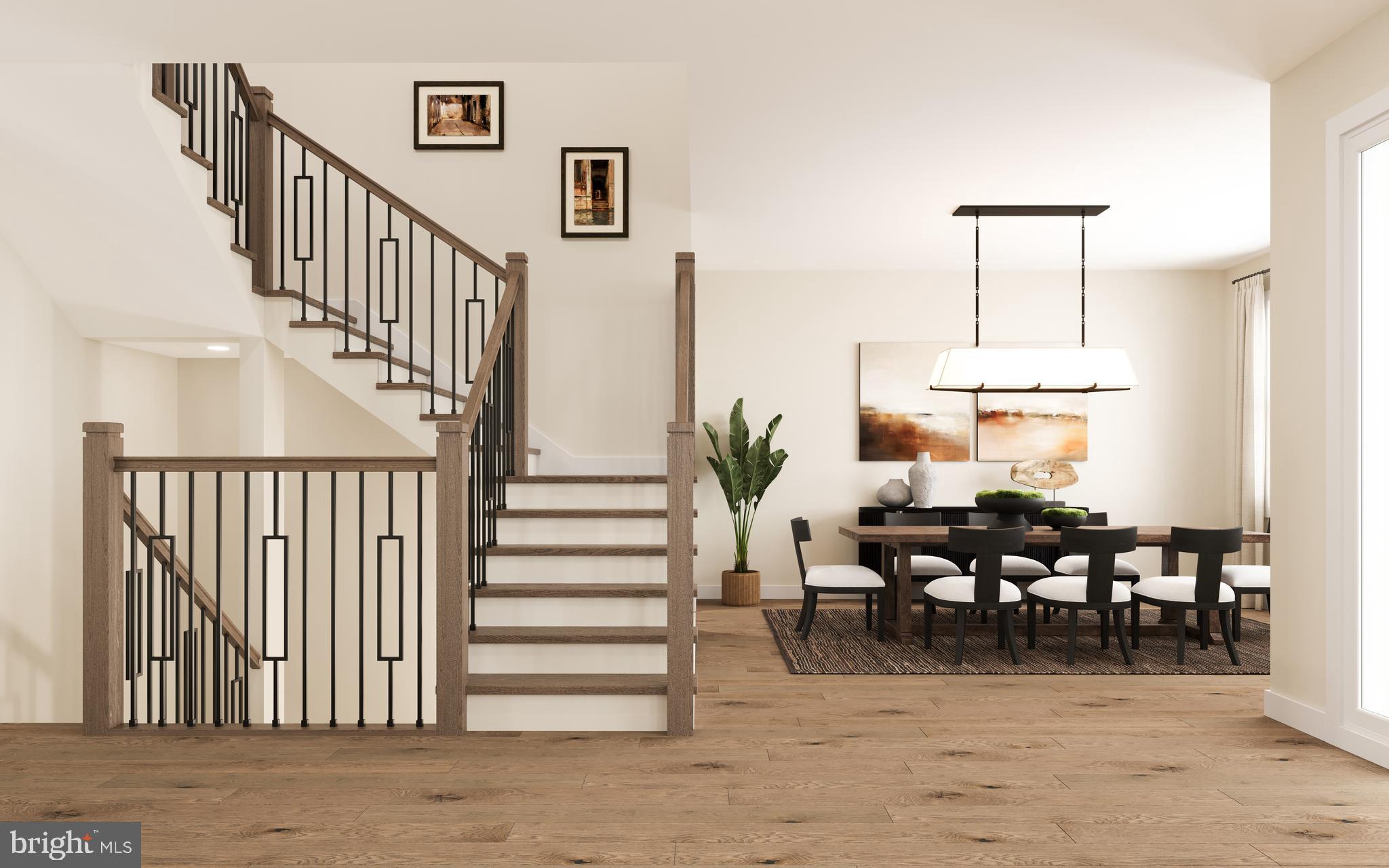 Stony Road, Unit KINGSWOOD Warminster, PA 18974 - Photo 3 of 10 a dining room with furniture and wooden floor