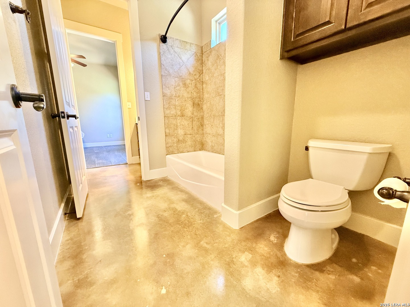 757 Copper Rim Spring Branch, TX 78070 - Photo 32 of 50 a bathroom with a toilet and a shower