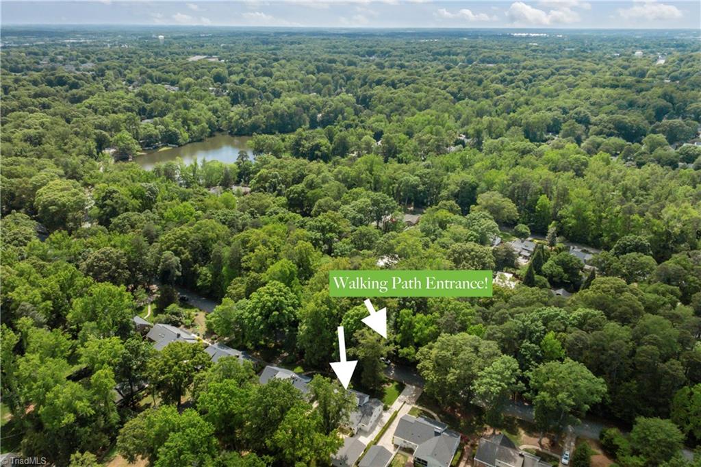 118 East Keeling Road Greensboro, NC 27410 - Photo 32 of 32 WELCOME HOME to 118 Keeling Rd. East. Hamilton Lakes Park Park access just off the steps of the driveway!
