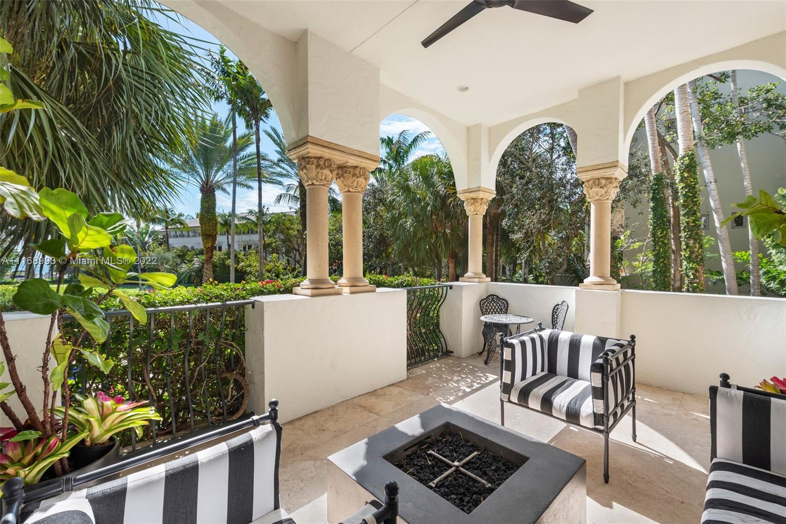 3314 Devon Court Miami, FL 33133 - Photo 12 of 100 a view of a chairs and table in patio