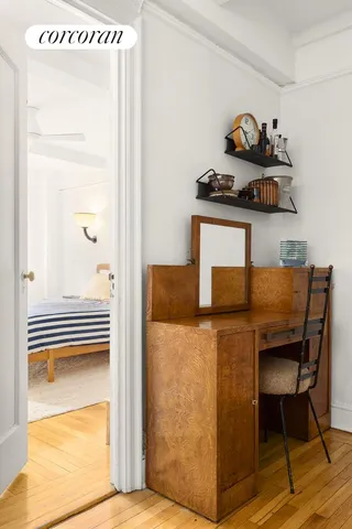a view of dining room and front door
