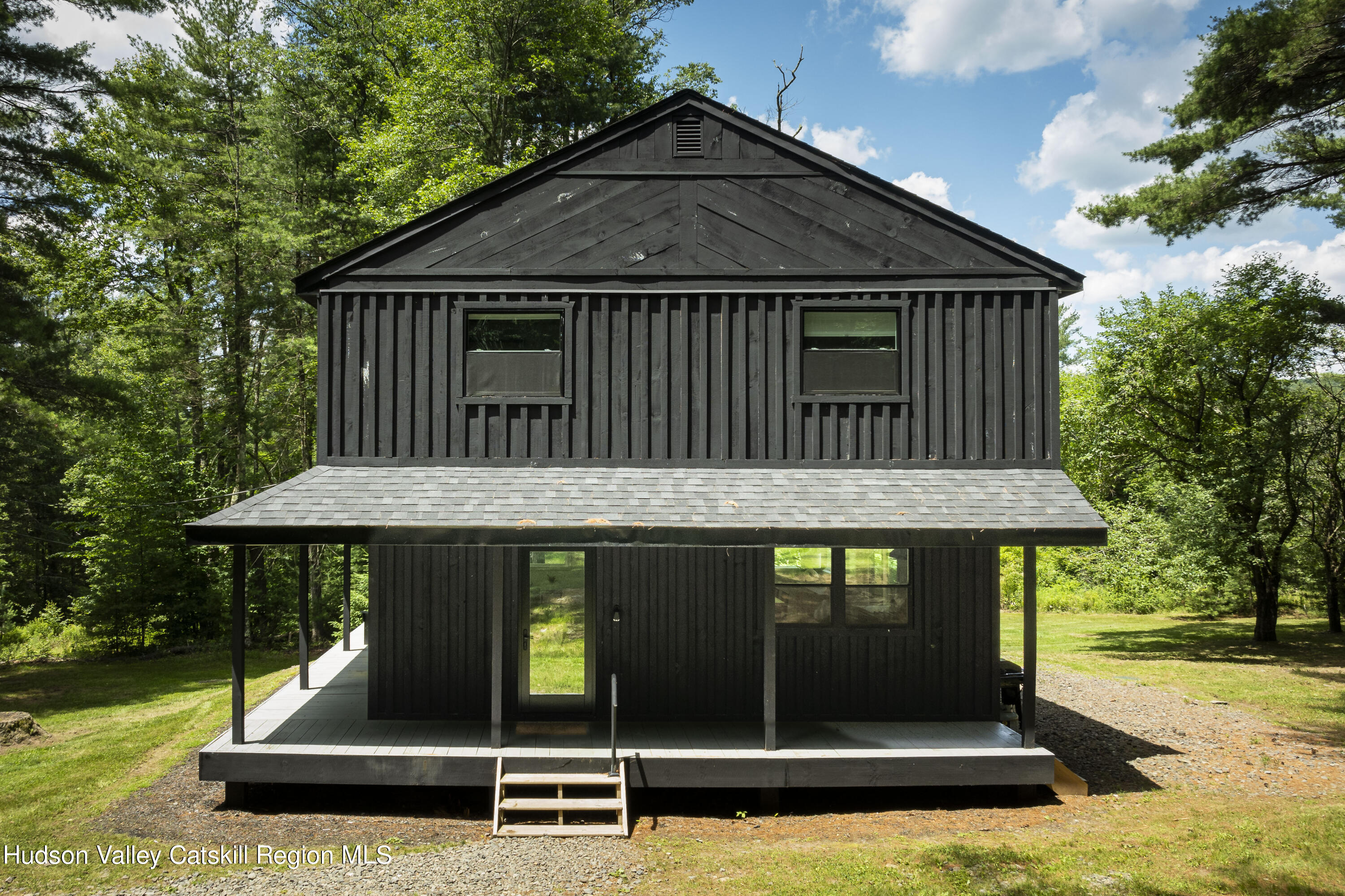 5646 Red Hill Road Claryville, NY 12725 - Photo 12 of 30 front view of a house with a yard