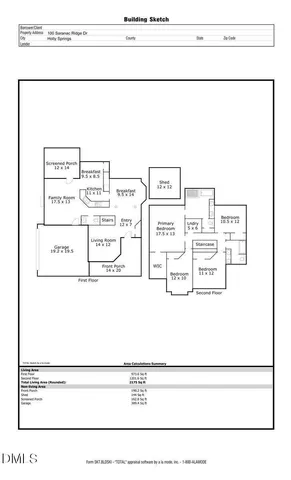 $560,000 | 100 Saranac Ridge Drive, Holly Springs, NC 27540