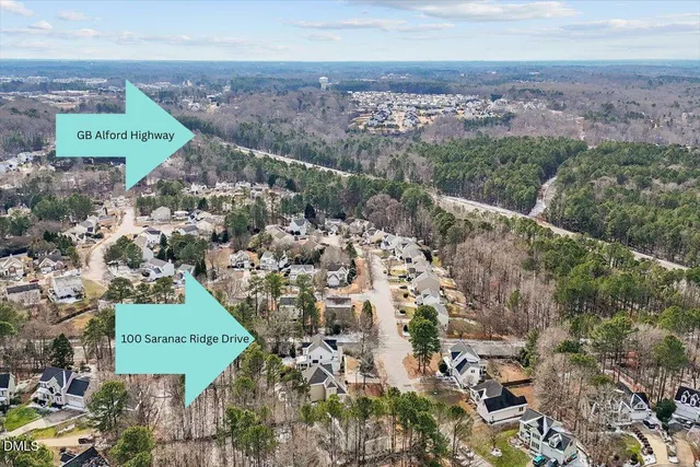 $560,000 | 100 Saranac Ridge Drive, Holly Springs, NC 27540