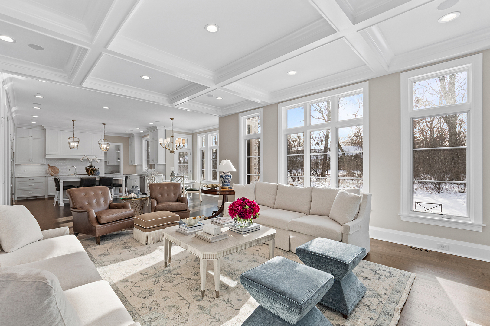 511 Lansdowne Lane Lake Bluff, IL 60044 - Photo 19 of 69 a living room with furniture or window and a couch