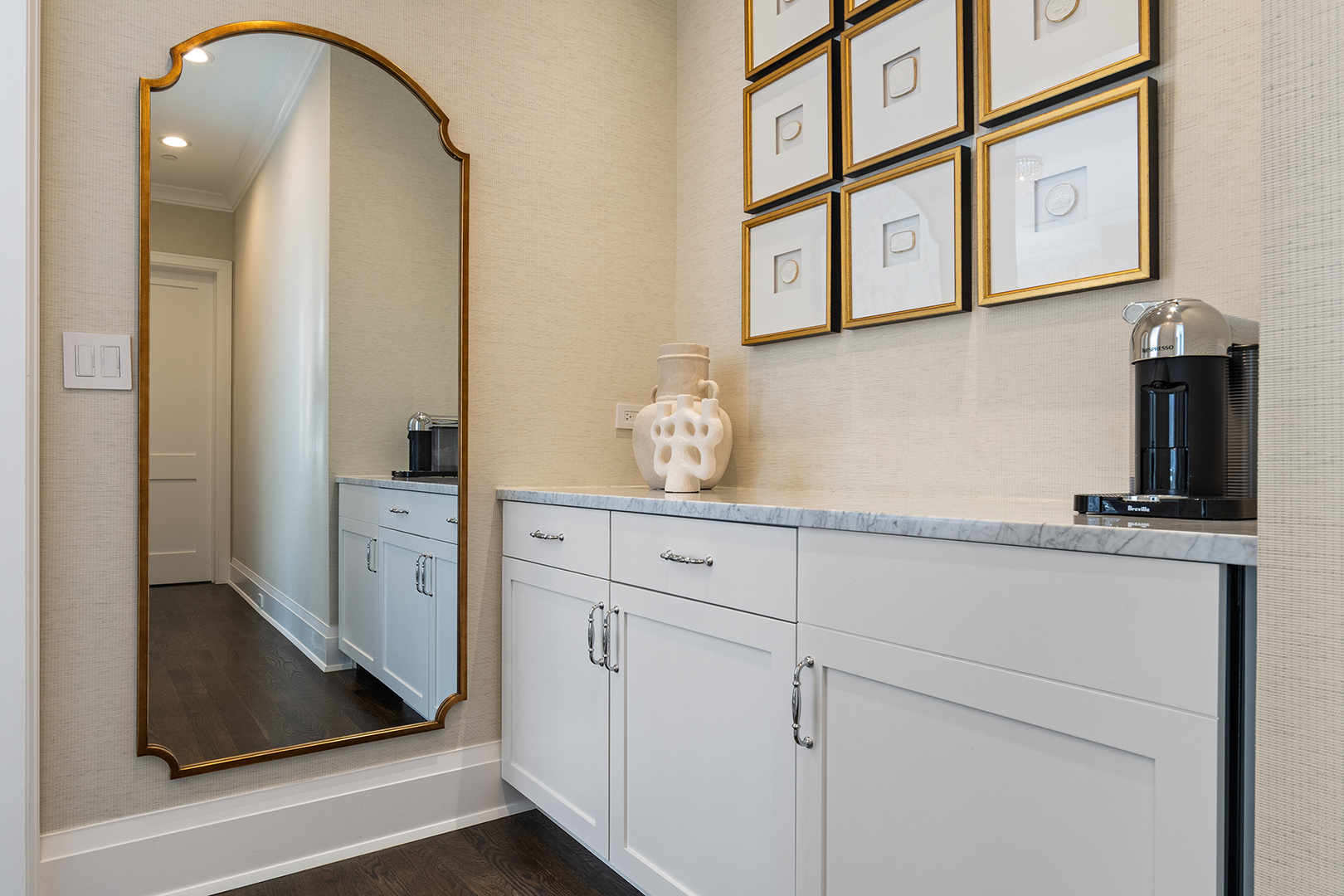 511 Lansdowne Lane Lake Bluff, IL 60044 - Photo 37 of 69 a kitchen with stainless steel appliances granite countertop white cabinets and a granite counter tops