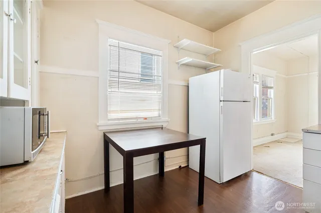 wooden floor in an empty room