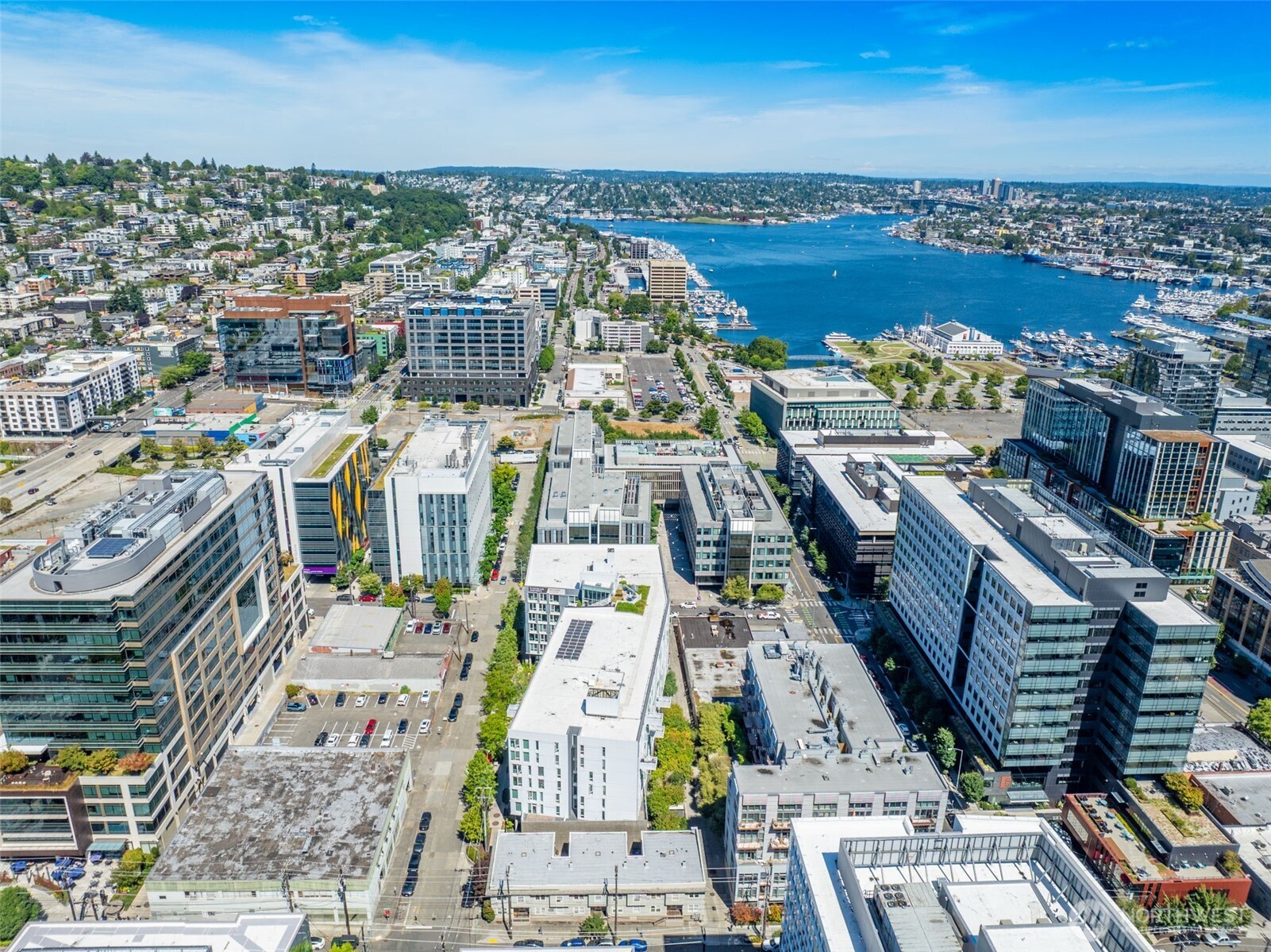800 Harrison Street Seattle, WA 98109 - Photo 10 of 25 a view of city with ocean