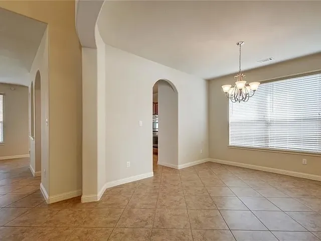 a view of a room with natural light