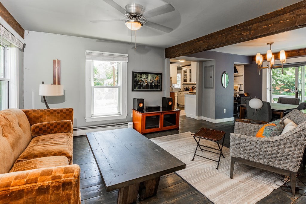 28 Village Street, Unit 2 Marblehead, MA 01945 - Photo 11 of 16 a living room with furniture and a flat screen tv