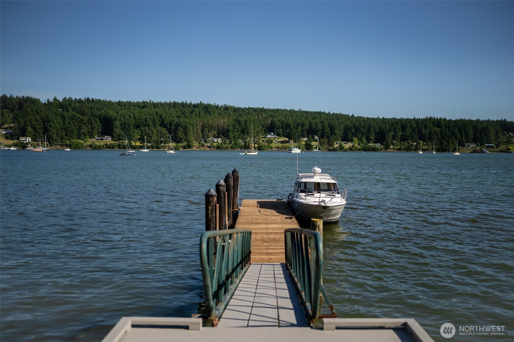 1794 Bayshore Road Lopez Island, WA 98261 - Photo 35 of 39 a view of a lake with a outdoor space