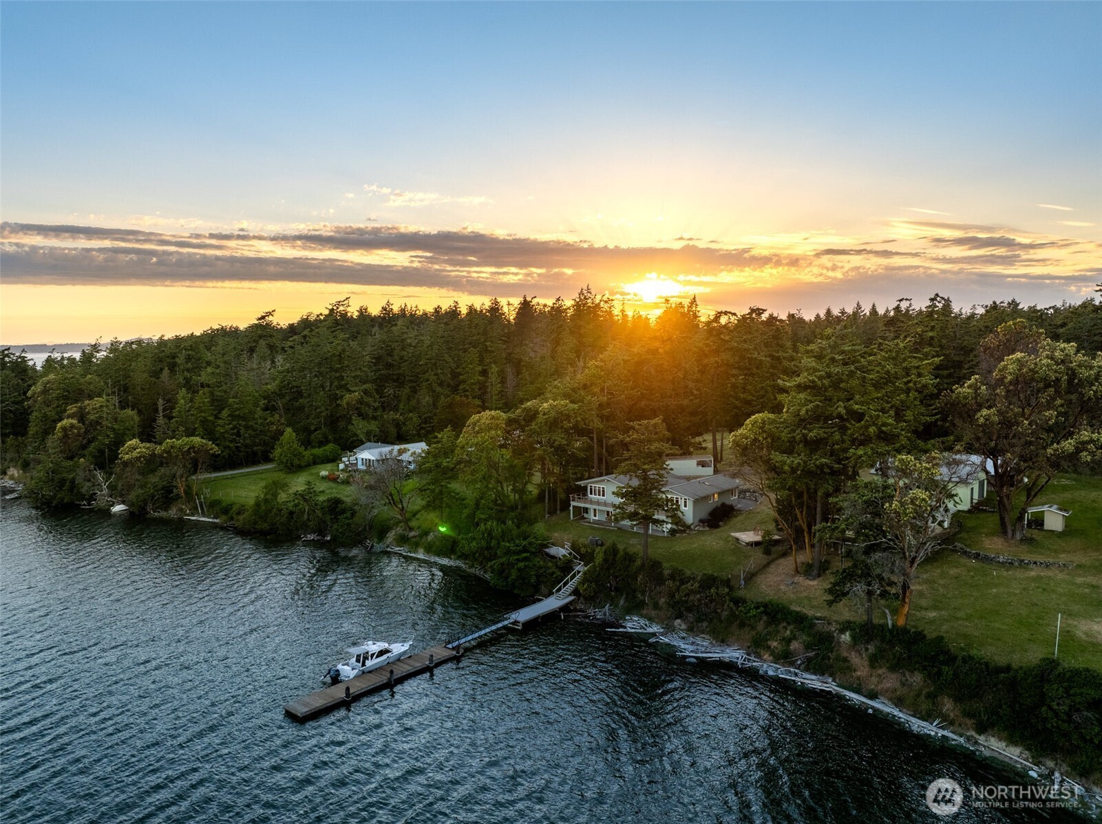 1794 Bayshore Road Lopez Island, WA 98261 - Photo 37 of 39 a view of lake and mountain