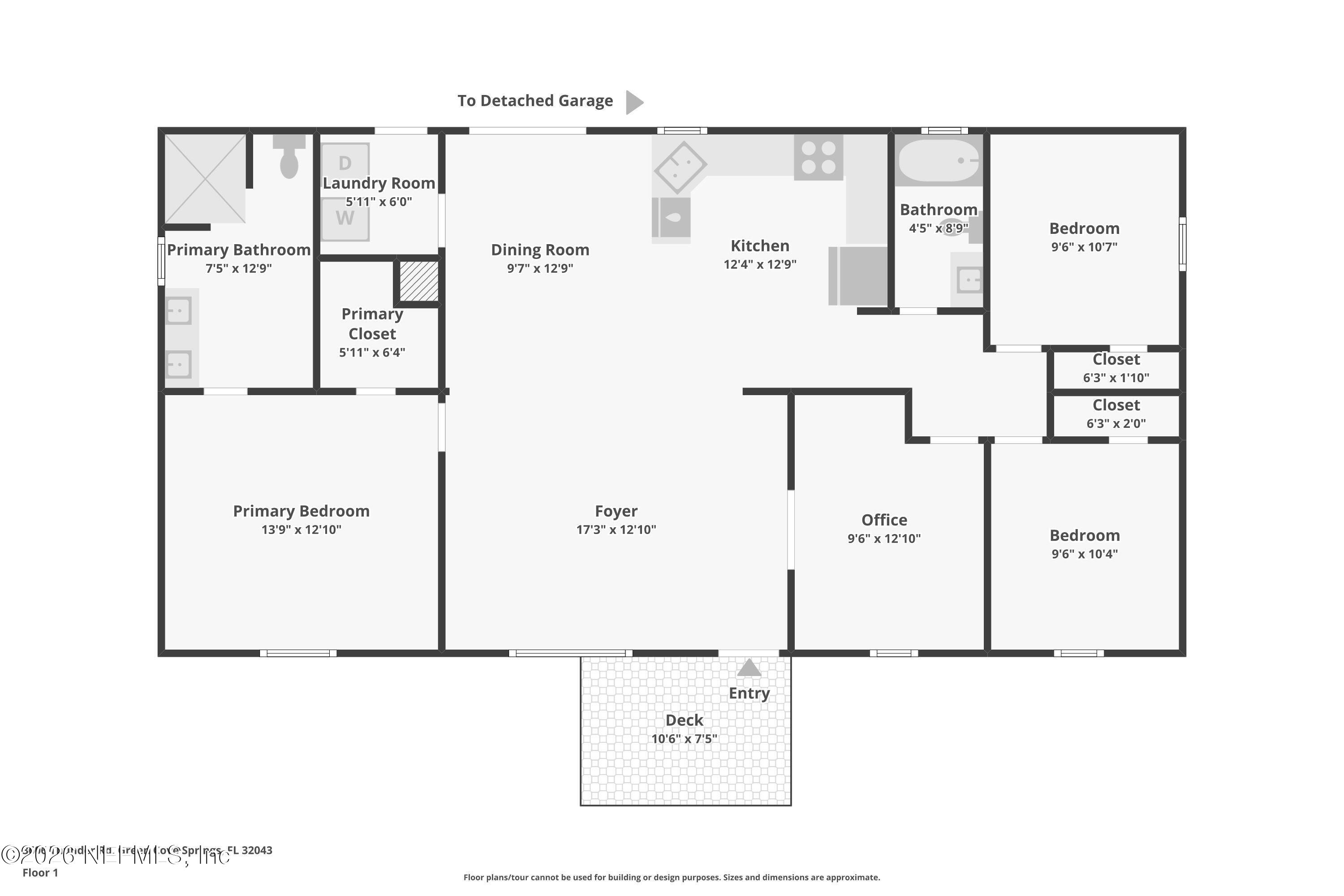 3606 Thunder Road Green Cove Springs, FL 32043 - Photo 56 of 58 Floor Plan