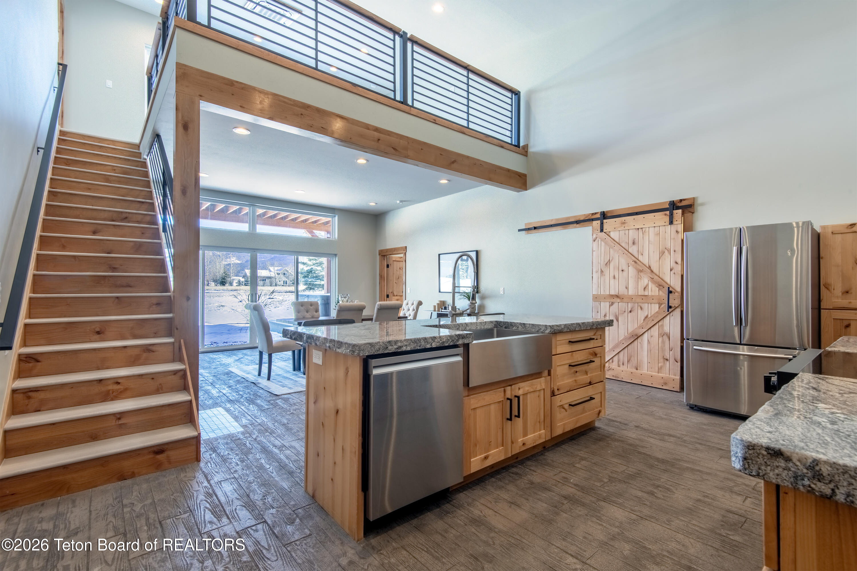 1705 Mount Owen Road Driggs, ID 83422 - Photo 20 of 40 Kitchen Dining Loft